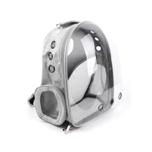 Miniatura 1 de 7 de Mochila Capsula Transportadora de Mascota Color Gris