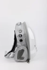 Miniatura 3 de 7 de Mochila Capsula Transportadora de Mascota Color Gris
