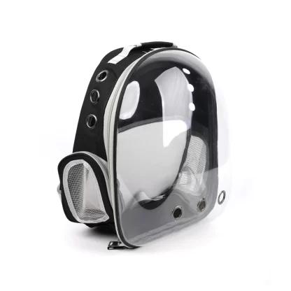 Imagen 1 de 6 de Mochila Capsula Transportadora de Mascota Color Negro