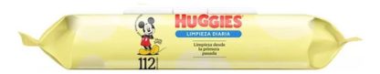 Imagen 2 de 2 de Toallitas Húmedas Huggies Limpieza Diaria x 112 unidades