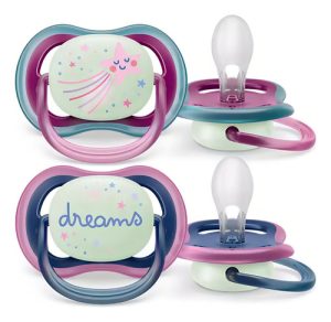 Miniatura 2 de 4 de Chupete Philips Avent Ultra Air Ultra Air 6-18 Meses x 2 unidades (Estrella - Dreams)