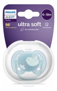 Miniatura 3 de 4 de Chupete Philips Avent Ultra Soft 6 - 18 Meses - Pajarito