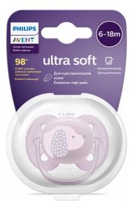 Miniatura 2 de 4 de Chupete Philips Avent Ultra Soft 6 - 18 Meses - Perrito