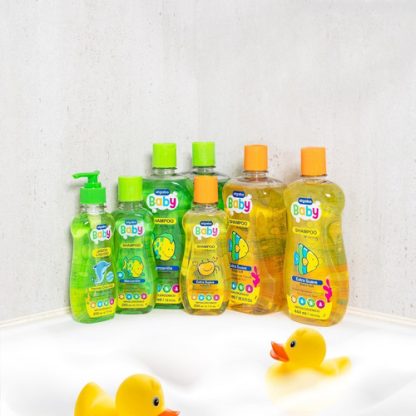 Imagen 2 de 4 de Shampoo Algabo Baby Extra Suave x 444mL