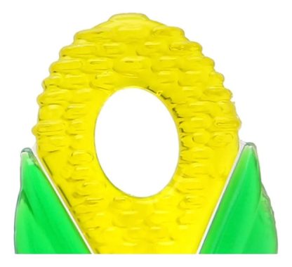 Imagen 2 de 4 de Mordillo Maiz Amarillo Y Verde - Baby Innovation