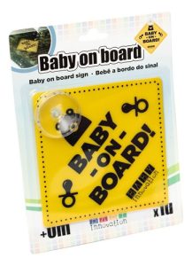 Miniatura 5 de 6 de Baby On Board Cartel Con Sopapa Para Auto - Baby Innovation
