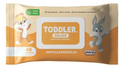Imagen 1 de 3 de Toallitas Húmedas Con Tapa Con Aloe Vera 48u Bebe Toddler