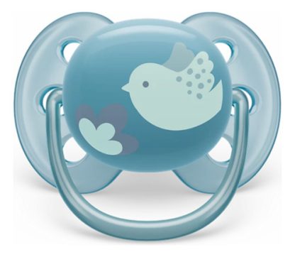 Imagen 2 de 4 de Chupete Philips Avent Ultra Soft 6 - 18 Meses - Pajarito