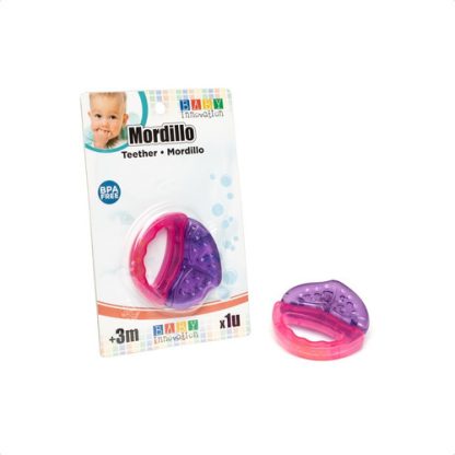 Imagen 6 de 9 de Mordillo Sonajero Violeta Baby Innovation