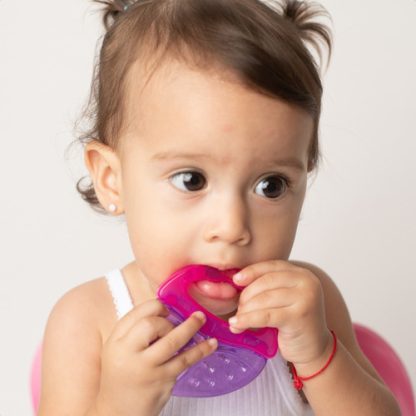 Imagen 8 de 9 de Mordillo Sonajero Violeta Baby Innovation
