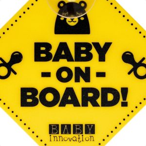 Miniatura 2 de 6 de Baby On Board Cartel Con Sopapa Para Auto - Baby Innovation