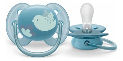 Imagen 1 de 4 de Chupete Philips Avent Ultra Soft 6 - 18 Meses - Pajarito