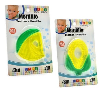Imagen 7 de 7 de Mordillo Barco Amarillo Y Verde - Baby Innovation