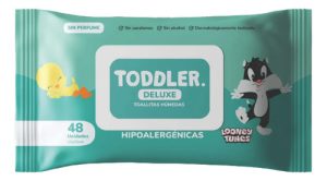 Miniatura 1 de 5 de Toallitas Húmedas Con Tapa Sin Perfume 48u Bebe Toddler