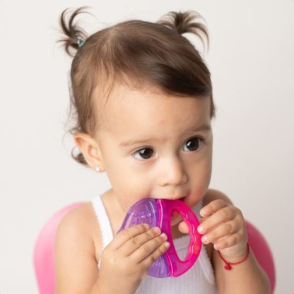 Imagen 7 de 9 de Mordillo Sonajero Violeta Baby Innovation