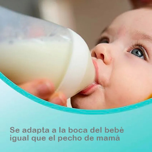 Imagen 3 de 6 de Mamadera Nuk Perfect Match 260ml Natural Anticolicos