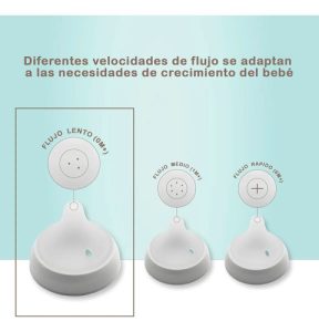 Miniatura 5 de 6 de Mamadera Nuk Perfect Match 260ml Natural Anticolicos