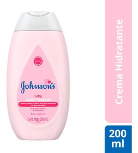 Miniatura 2 de 2 de Crema Hidratante Johnson & Johnson 200 Ml Rosa