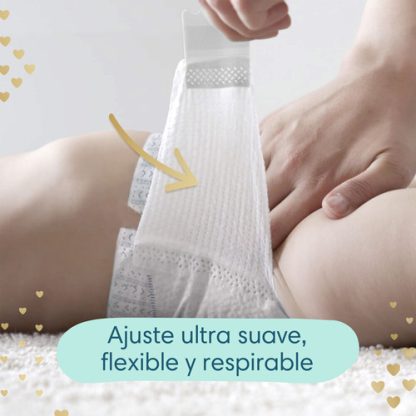 Imagen 7 de 8 de Pañales Pampers Deluxe Protection Recién Nacido Talle RN+ x36 Unidades