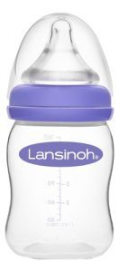 Miniatura 4 de 9 de Set 3 Mamaderas Lansinoh Natural Wave 160ml  Flujo Lento