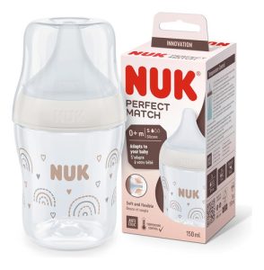 Miniatura 1 de 7 de Mamadera Nuk Perfect Match 150ml Recien Nacido Anticolicos