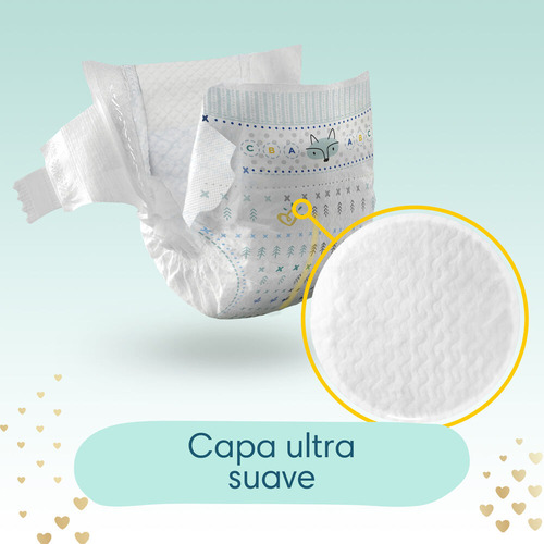 Imagen 2 de 8 de Pañales Pampers Deluxe Protection Recién Nacido Talle RN+ x36 Unidades