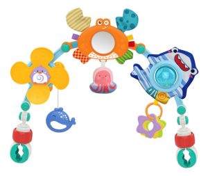 Miniatura 1 de 1 de Juguete Para Cochecito de Bebé Cunero Portátil Móvil Arco de Actividades