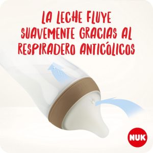 Miniatura 5 de 5 de 2 Mamaderas Nuk Perfect Match 150ml 260ml + Chupete De Regalo