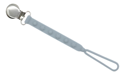 Imagen 1 de 1 de Clip Portachupete De Silicona Bebe Prendedor De Chupete