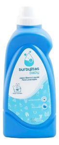 Miniatura 1 de 3 de Jabón Ropa Bebe Burbujitas Baby 1 Litro Hipoalergénico Recién Nacido Ph Controlado