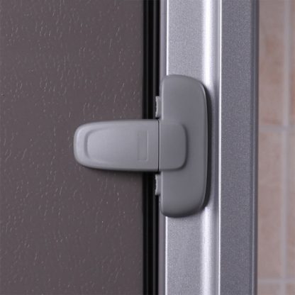 Imagen 4 de 7 de Traba De Seguridad Para Puerta De Heladera Baby Innovation Color Blanco