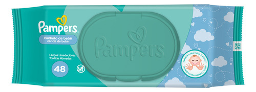Imagen 3 de 4 de Toallitas Húmedas Pampers Aroma De Bebé Con Tapa X48