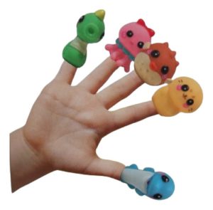 Miniatura 3 de 4 de 5 Títeres De Dedos Infantil Animalitos Marinos Ok Baby