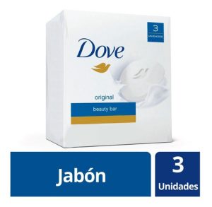 Miniatura 1 de 3 de Jabón Dove Original En Barra Blanco 3x90g