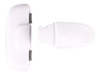 Imagen 3 de 7 de Traba De Seguridad Para Puerta De Heladera Baby Innovation Color Blanco