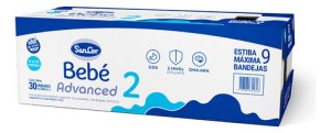 Miniatura 3 de 3 de Leche Liquida Sancor Bebé 2 Advanced Bricks 200ml X 30 Unidades