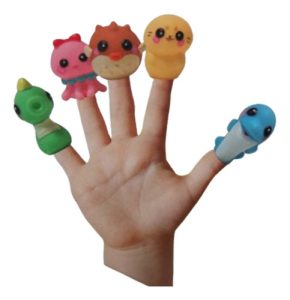 Miniatura 2 de 4 de 5 Títeres De Dedos Infantil Animalitos Marinos Ok Baby