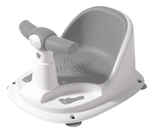 Imagen 1 de 3 de Aro De Baño Bebe Con Sopapa Antideslizante Asiento Bañera