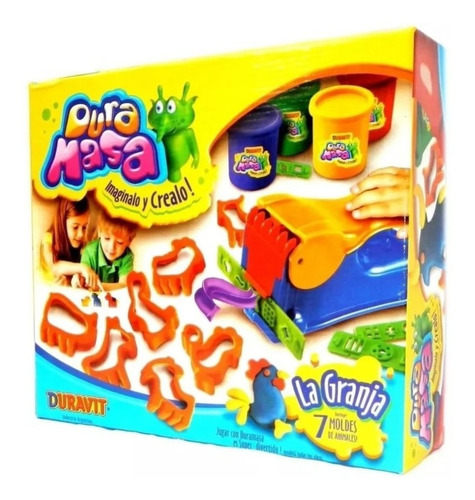 Imagen 1 de 5 de Masa Para Jugar Bebes y Niños Duravit La Granja. Art 708