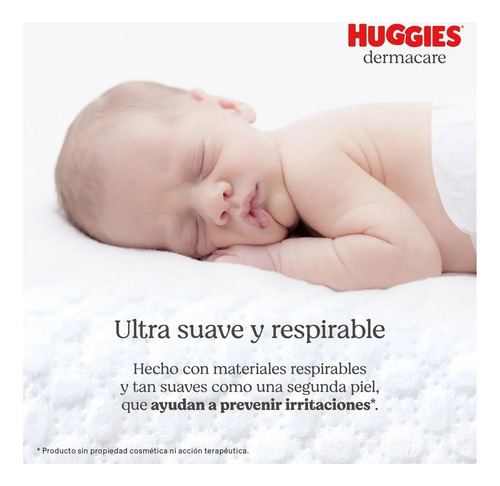 Imagen 3 de 6 de Pañales Huggies Dermacare Talle Xg De 12 A 15 Kg X 38 Unidades