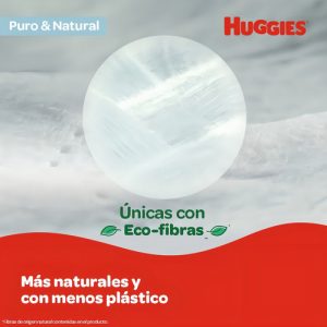 Miniatura 7 de 7 de Toallitas Húmedas Huggies Puro Y Natural 80 Unidades