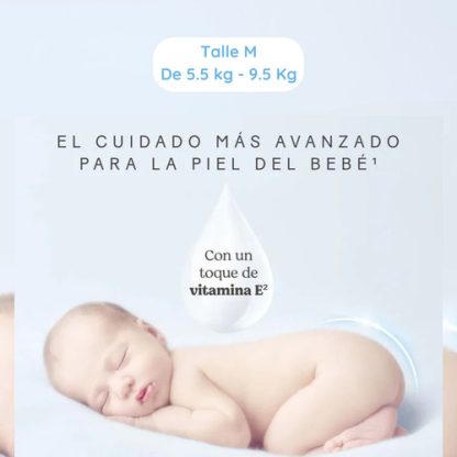Imagen 2 de 8 de Pañales Huggies Dermacare M x 58 unidades