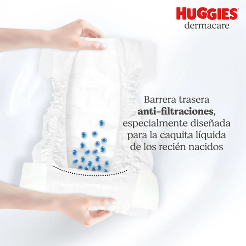 Imagen 4 de 5 de Pañales Huggies Dermacare Talle G De 9 A 12,5 Kg X 48 Unidades