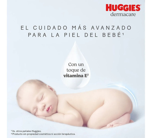 Imagen 4 de 6 de Pañales Huggies Dermacare Talle Xg De 12 A 15 Kg X 38 Unidades