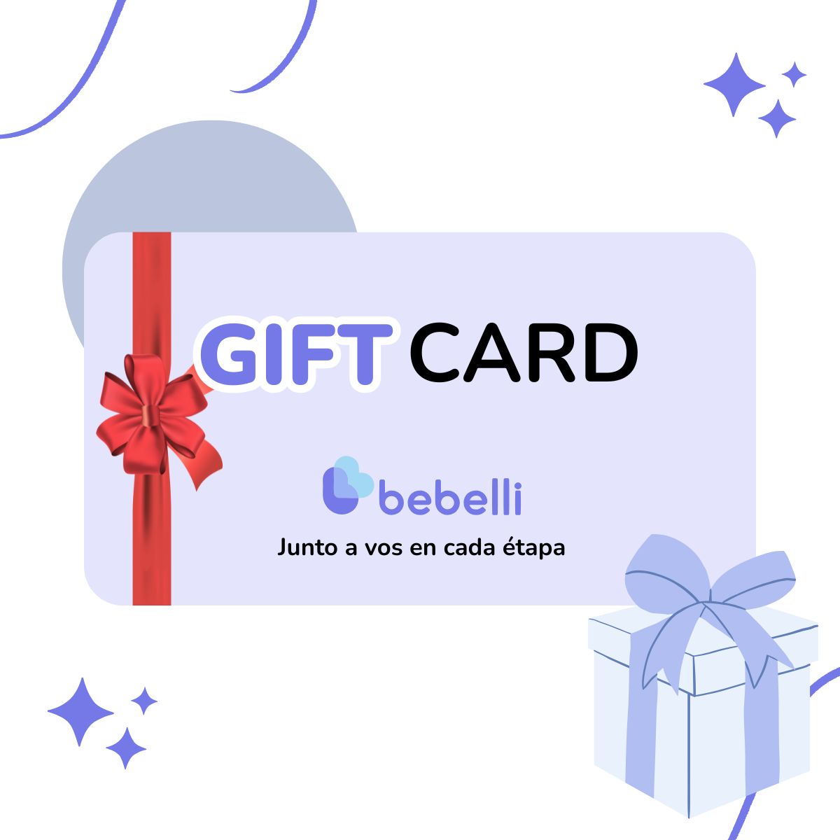 Imagen 1 de 1 de Gift Card - Regalo ideal para mamás y papás