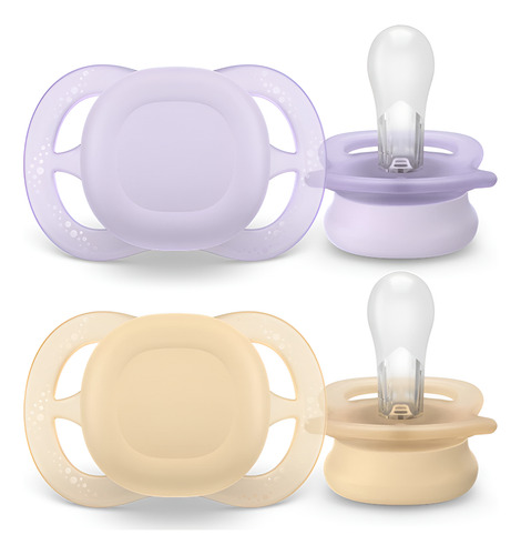 Imagen 1 de 1 de Chupetes Philips Avent Ultra Star 0-2m X2 Recien Nacido