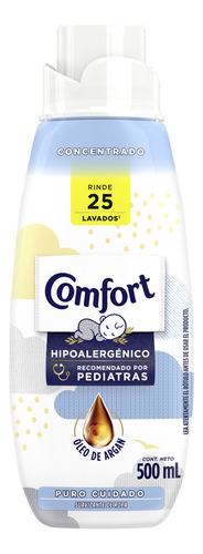 Imagen 2 de 9 de Suavizante Concentrado Comfort Puro Cuidado X 500 Ml