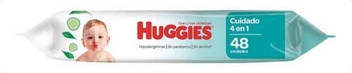 Imagen 2 de 8 de Toallitas Húmedas Huggies 4 En 1 48 U Pack X 1