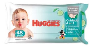 Miniatura 1 de 8 de Toallitas Húmedas Huggies 4 En 1 48 U Pack X 1