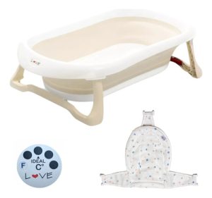Miniatura 1 de 1 de Bañera Bebe Plegable Con Red Reductora + Termometro
